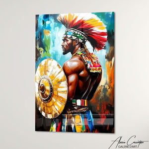 TABLEAU CHEVALIER AFRICAIN AlessioCacciatore