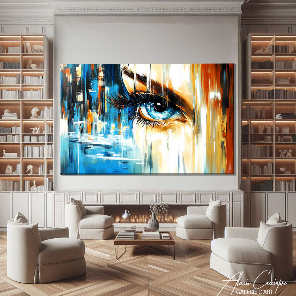 Tableau Yeux Femme