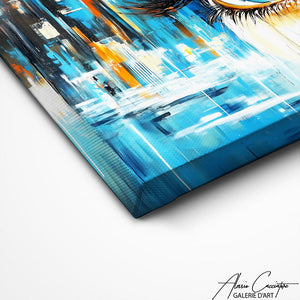TABLEAU YEUX FEMME Alessio Cacciatore