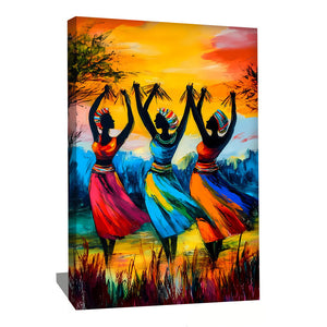 TABLEAU AFRICAIN TRADITIONNELLE AlessioCacciatore