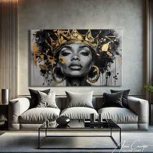 Tableau Visage Moderne