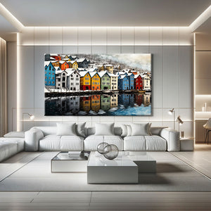 Tableau Paysage Neige