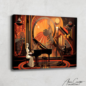 Tableau Art Deco XXL