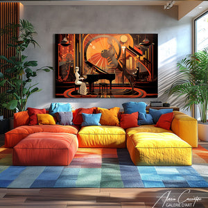 Tableau Art Deco XXL