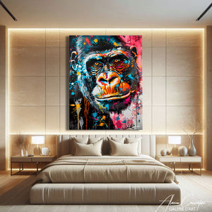 Peinture gorille