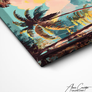 Art Mural Tropical Jungle