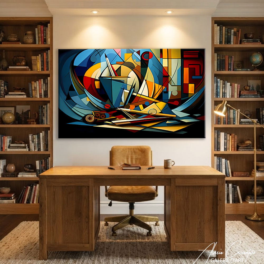 TABLEAU ART CUBIQUE