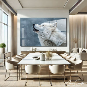 Tableau Plexiglass Loup