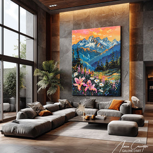 Tableau Paysage Montagne