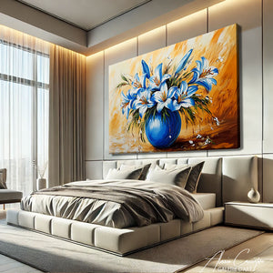 Tableau Fleur Acrylique