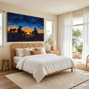tableau ciel étoilé
