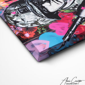 TABLEAU GRAFFITI LOVE Alessio Cacciatore