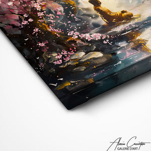 TABLEAU ZEN BOUDDHA Alessio Cacciatore