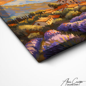 TABLEAU PAYSAGE PROVENÇAL Alessio Cacciatore