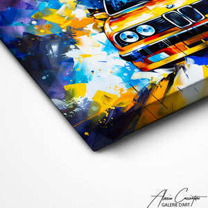 TABLEAU BMW ABSTRAIT AlessioCacciatore