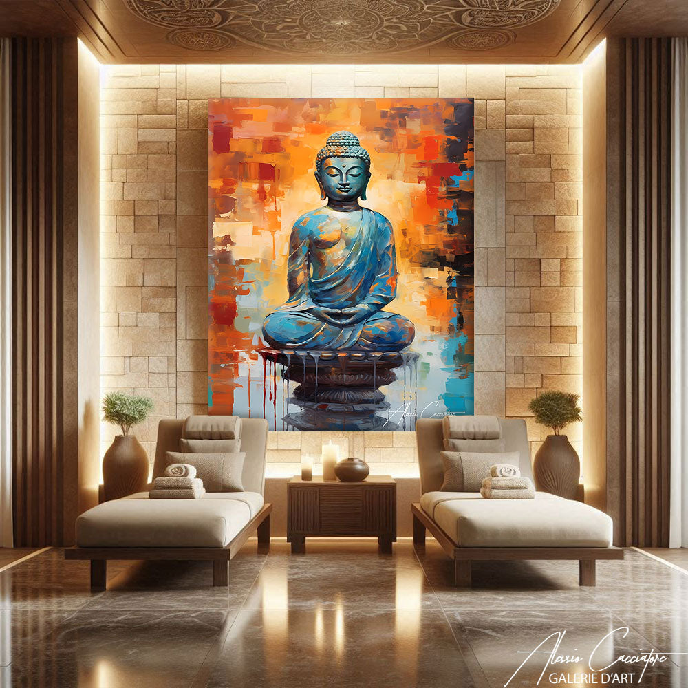 TABLEAU BOUDDHA ZEN Alessio Cacciatore