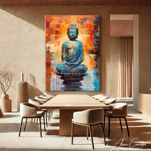 TABLEAU BOUDDHA ZEN Alessio Cacciatore