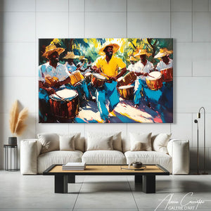 Peinture Huile Afrique