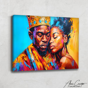 TABLEAU COUPLE AFRICAIN AlessioCacciatore