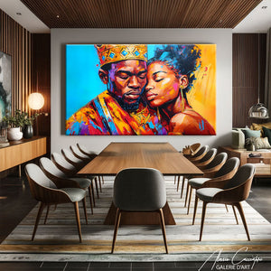 TABLEAU COUPLE AFRICAIN AlessioCacciatore