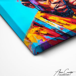 TABLEAU COUPLE AFRICAIN AlessioCacciatore