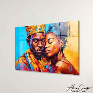 TABLEAU COUPLE AFRICAIN AlessioCacciatore
