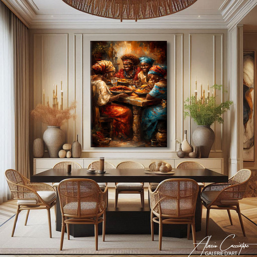TABLEAU CUISINE AFRICAINE – mise en situation