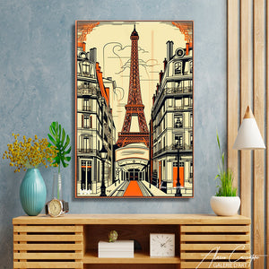 tableau ancien paris