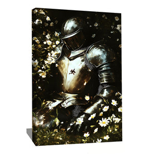 TABLEAU CHEVALIER NOIR