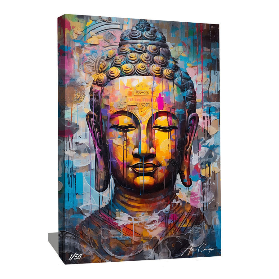 tableau bouddha