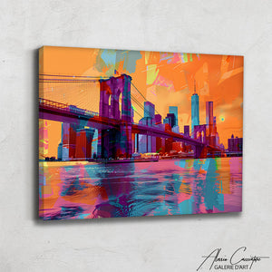 Peinture Pont de Brooklyn