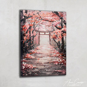 Peinture Jardin Japonais