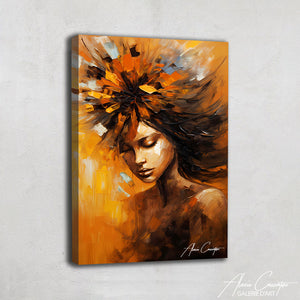 Tableau Femme Abstrait