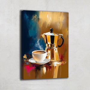 Tableau Cafetière Cuisine