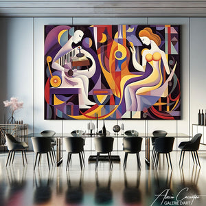 tableau peinture cubisme