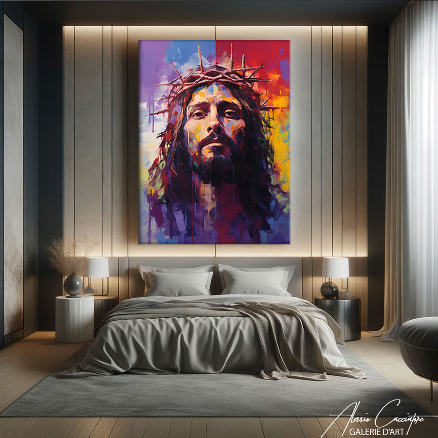 Jésus Christ pop art – mise en situation