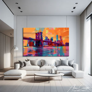 Tableau de New York Coloré