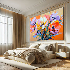 Tableau Fleurs Blanches