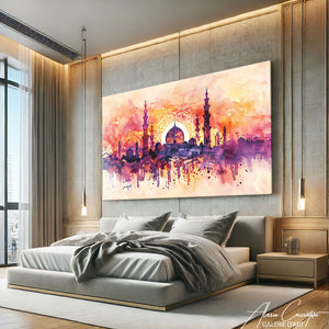 Tableau Islam Abstrait