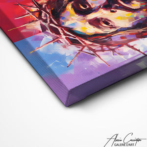 TABLEAU JÉSUS CHRIST POP ART Alessio Cacciatore
