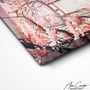 TABLEAU JARDIN JAPONAIS AlessioCacciatore