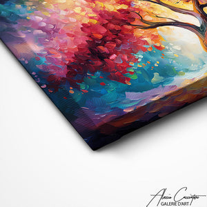 TABLEAU ARBRE DE VIE EN TRIPTYQUE Alessio Cacciatore