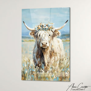 Art Mural Vache Tableau