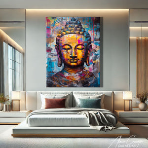 TABLEAU BOUDDHA MODERNE