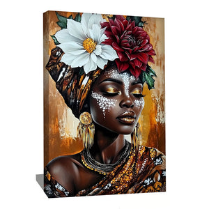 TABLEAU TÊTE AFRICAINE