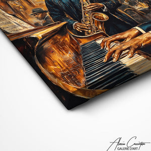 TABLEAU MUSIQUE ABSTRAIT Alessio Cacciatore