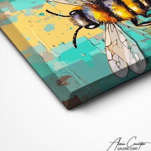 TABLEAU ABEILLE POP ART Alessio Cacciatore