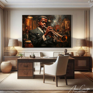 TABLEAU JOUEUR DE SAXOPHONE