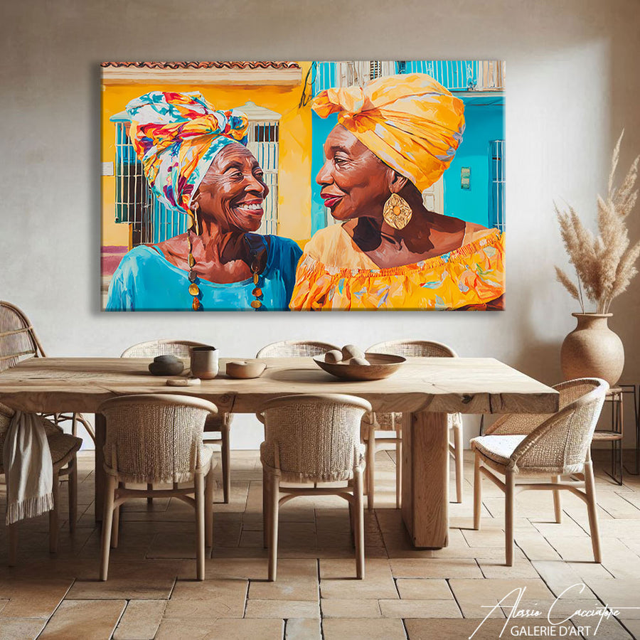 TABLEAU FEMMES AFRICAINES – mise en situation