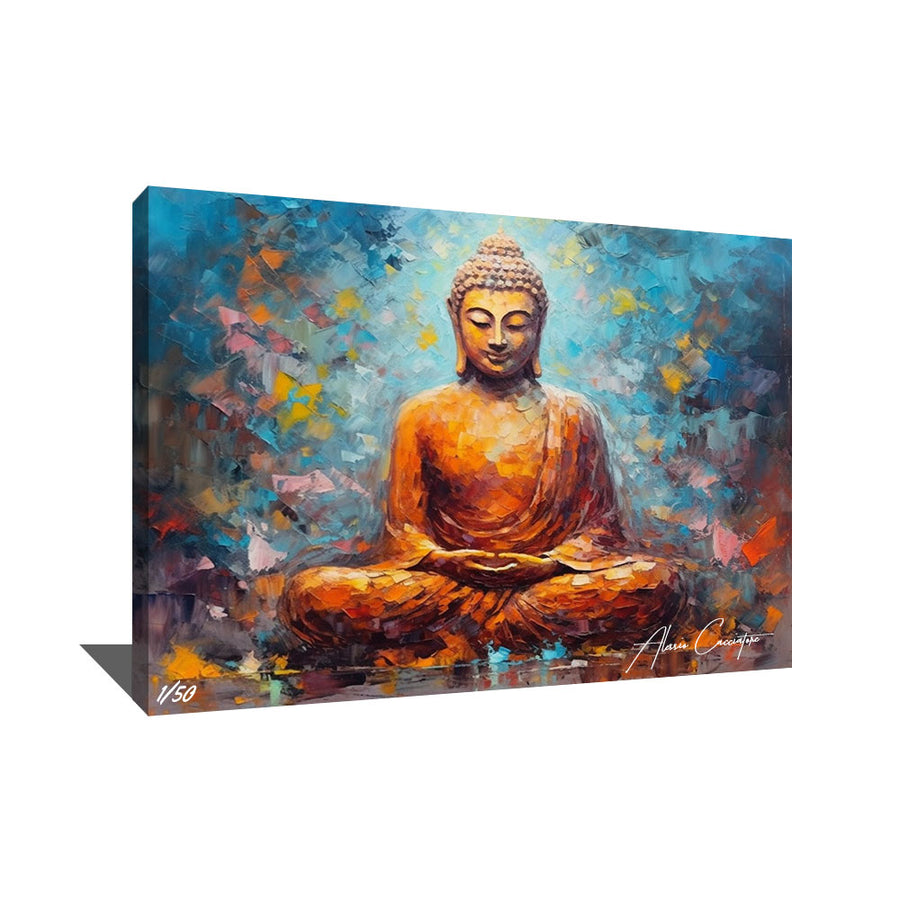 tableau bouddha